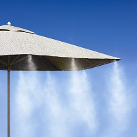 Комплект Водна мъгла за охлаждане на тераси, чадъри, навеси, огради
