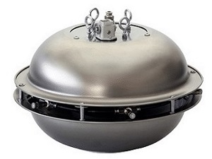 Вентилатор за водна мъгла, кръгъл метален